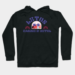 Lotus Casino Design Hoodie